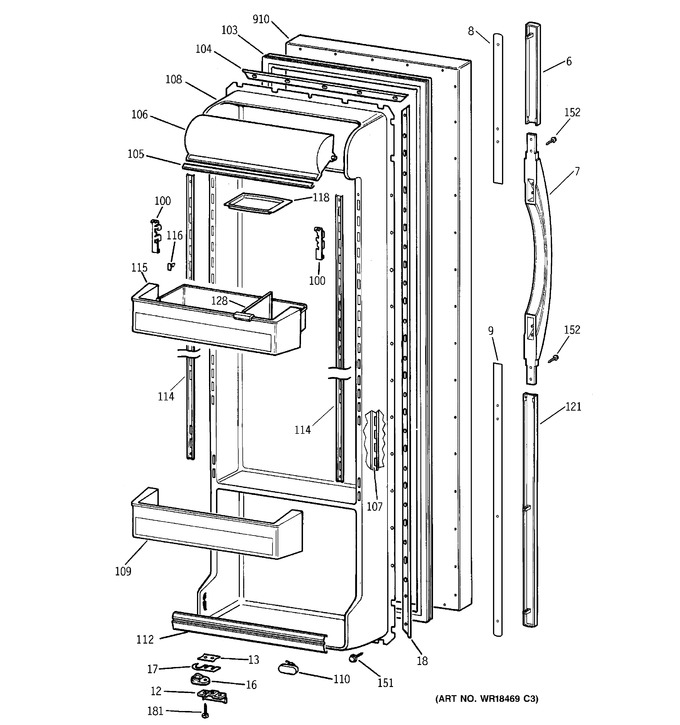 Diagram for TFX25CPCEBB