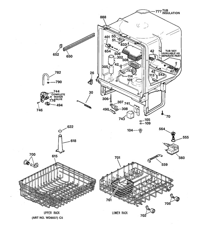 Diagram for HDA3520Z05BB