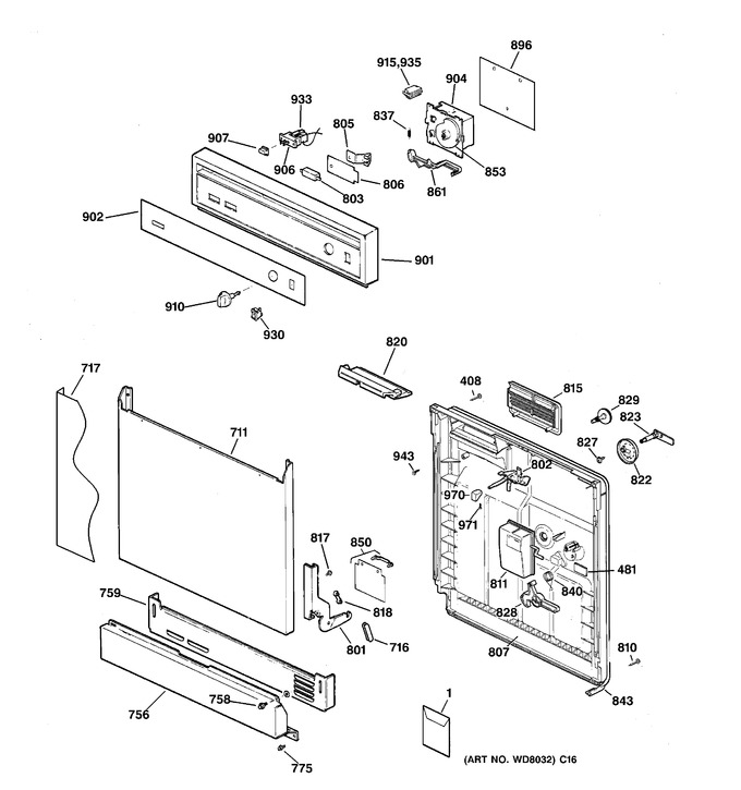 Diagram for HDA2130Z05WW