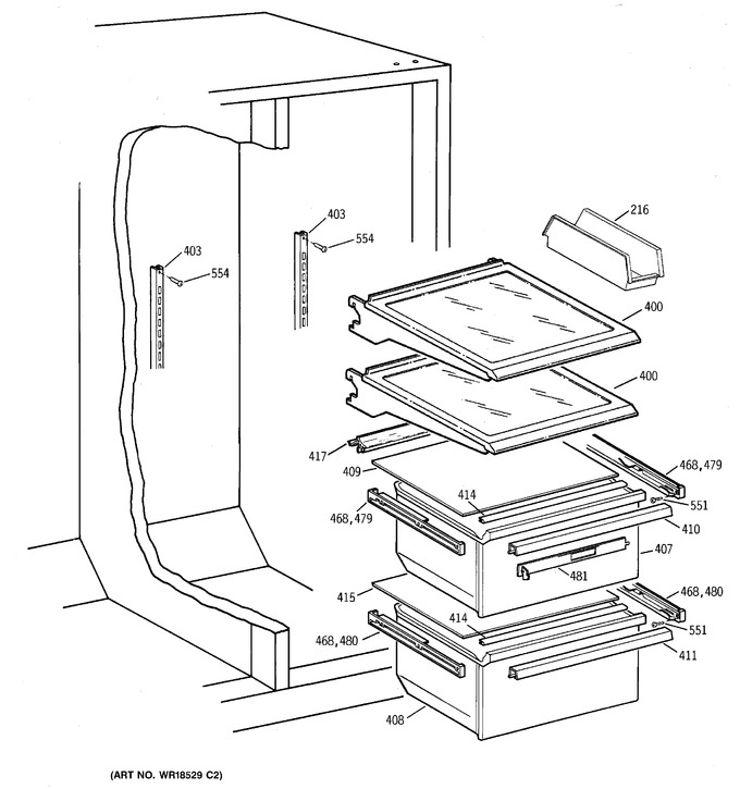 Diagram for CSX25MRCEAA