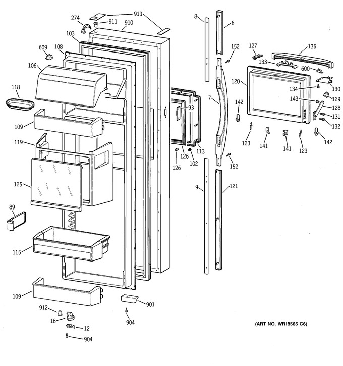 Diagram for TFM30PBBEWW
