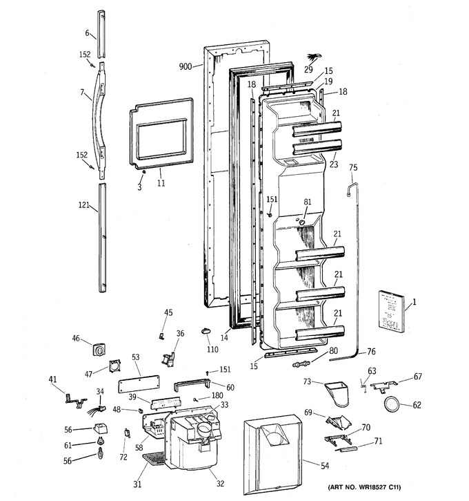 Diagram for TFX26VPDAAA