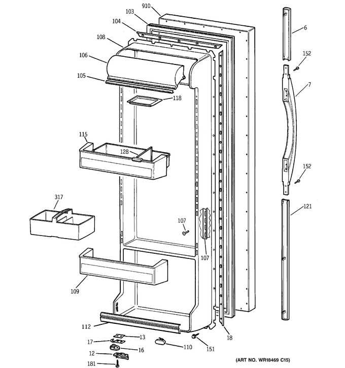 Diagram for TFX26VPDAWW