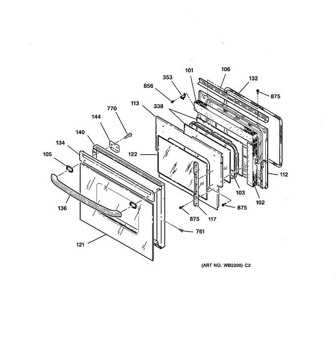 Diagram for JKP85WA2WW