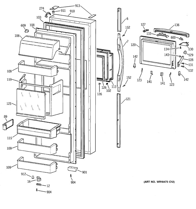Diagram for CSG28DHCGWW
