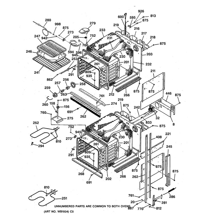 Diagram for ZEK755WW1WW