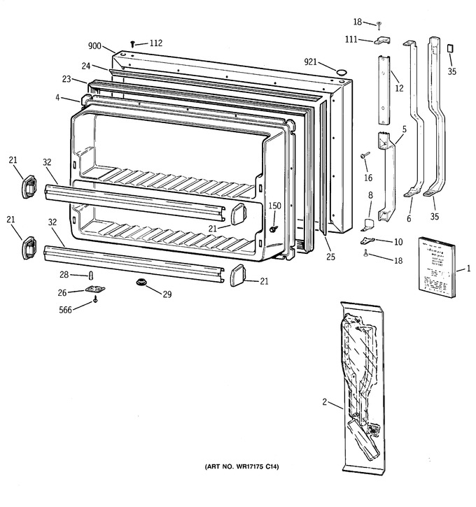 Diagram for TBX21GIDARWW