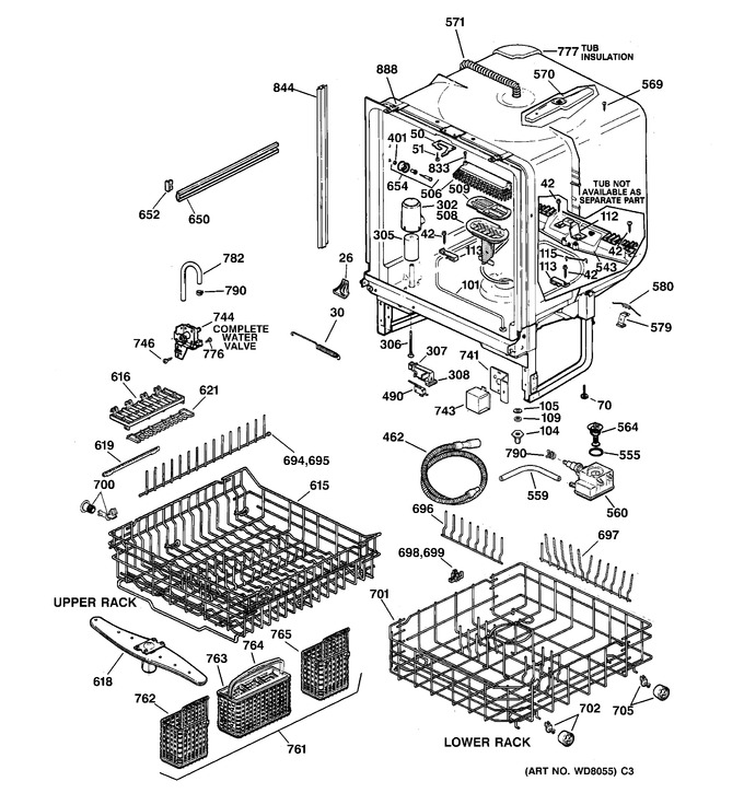 Diagram for ZBD4500D00SS