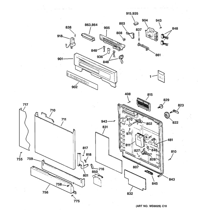 Diagram for ZBD4200D00WW
