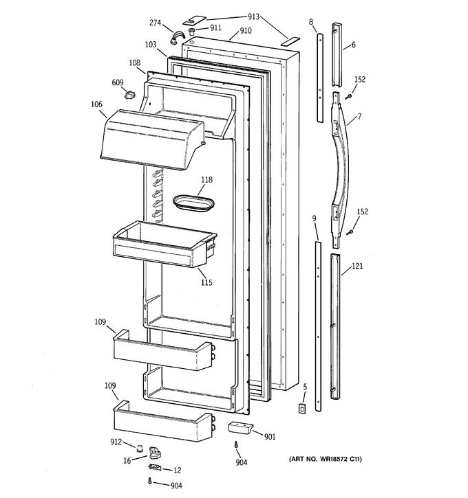 Diagram for TPX24PPDAWW