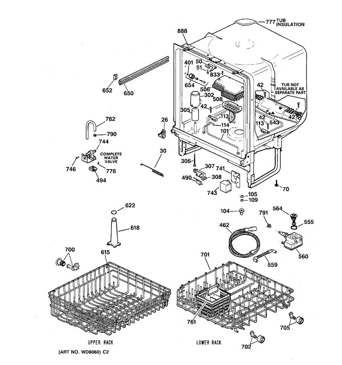 Diagram for GSD3810Z07AA