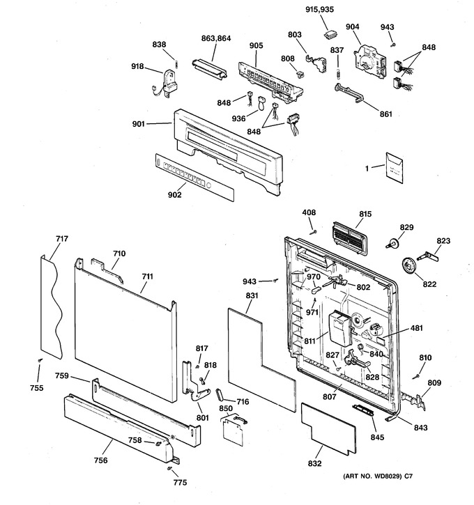 Diagram for GSD4112Z07AA