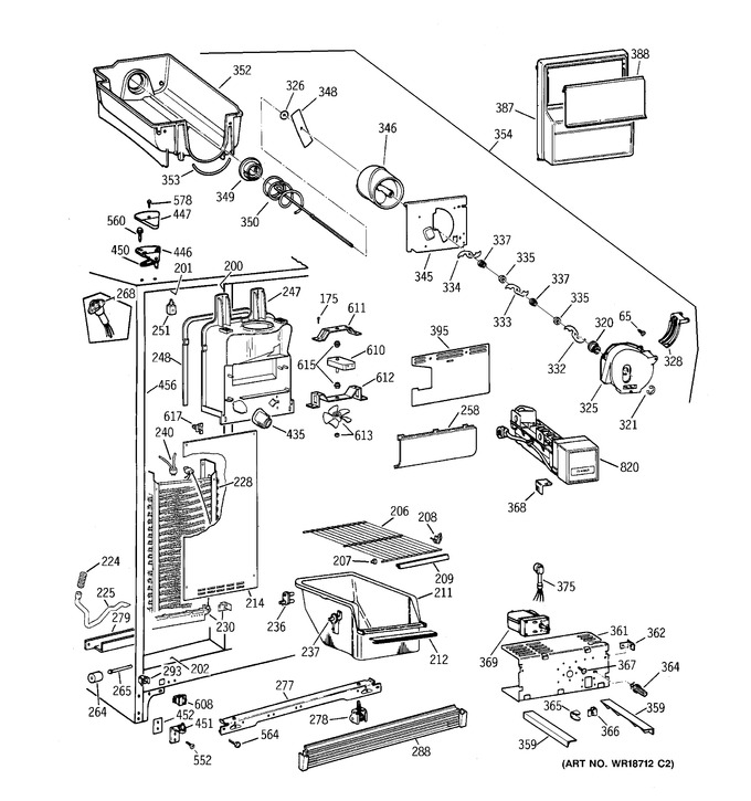 Diagram for CSX22BCBKWH