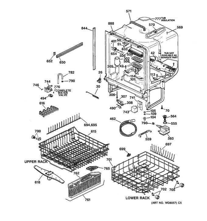 Diagram for GSD5320D01BB