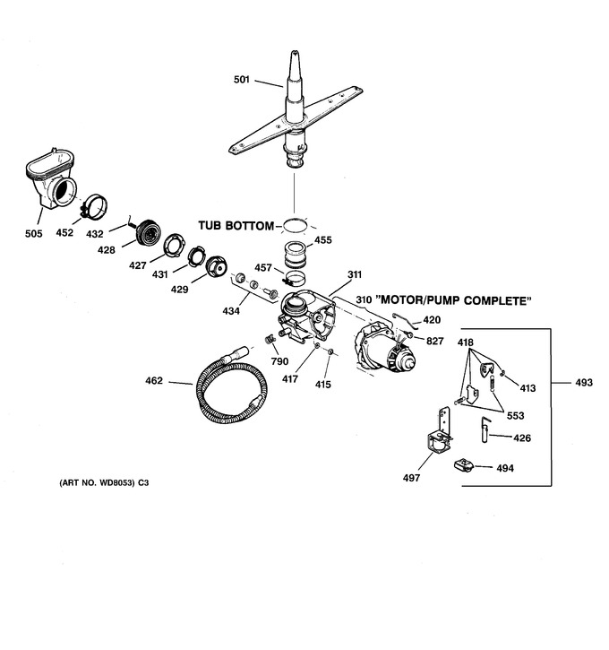 Diagram for HDA1100Z07WH