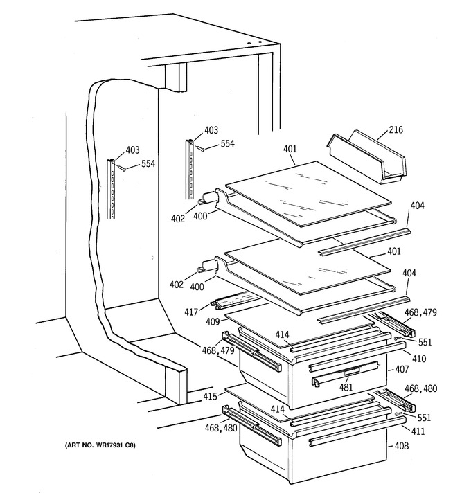 Diagram for CSX22GABGWW