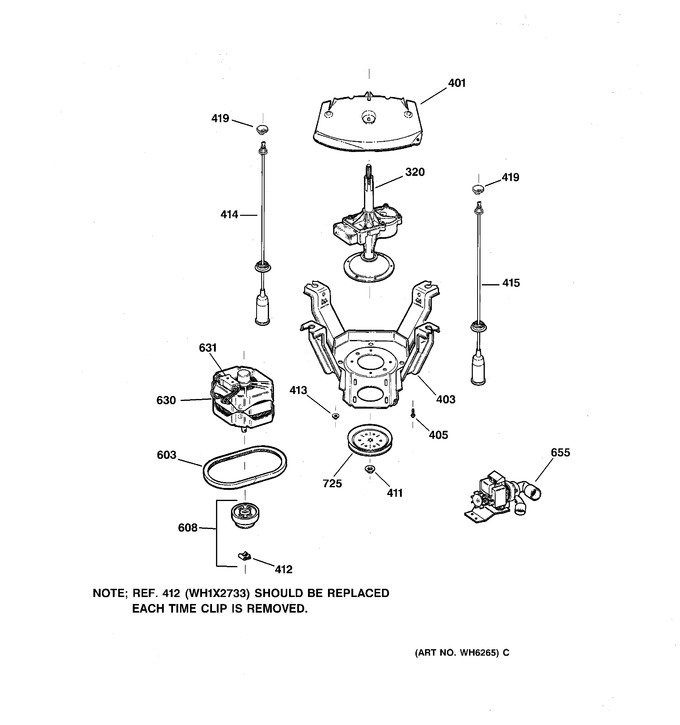 Diagram for WBXR1060TBWW