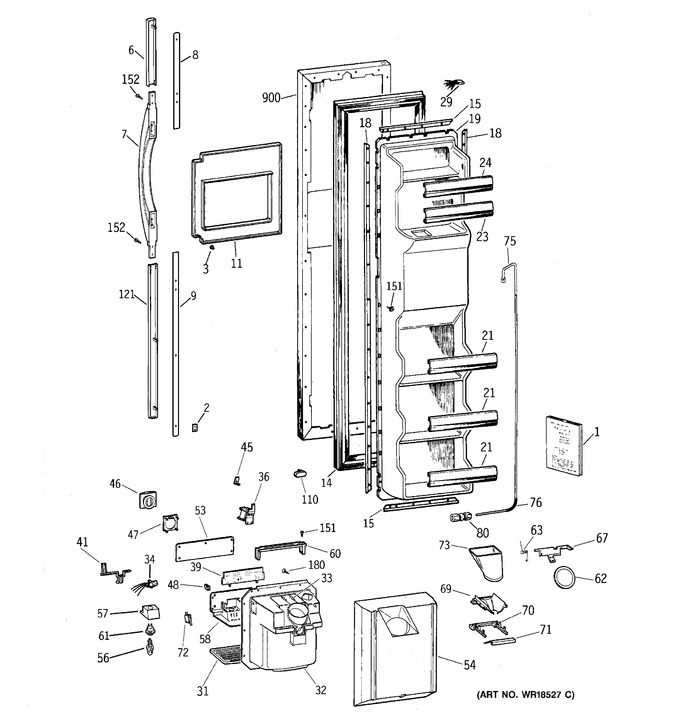 Diagram for TFX22PPBGWW