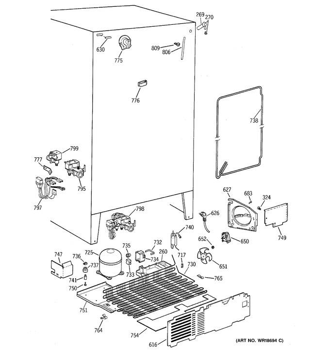 Diagram for TFX22ZPBGWW