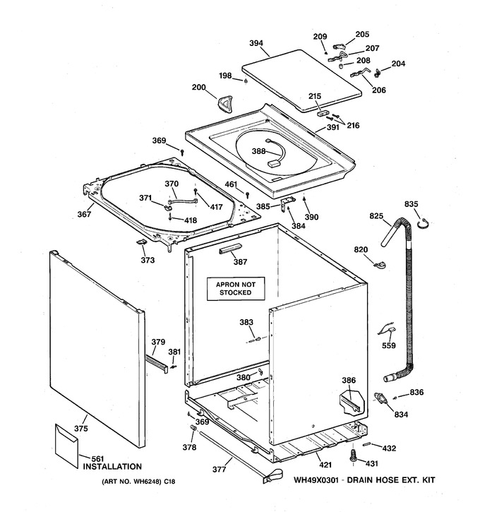 Diagram for EWA2000A0WW