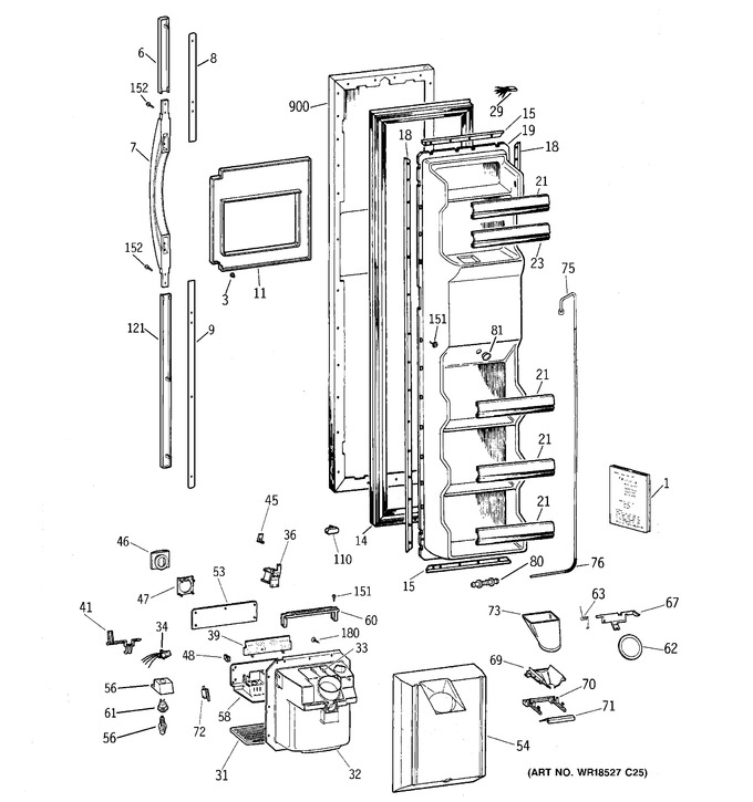 Diagram for TFX25PPBGCC