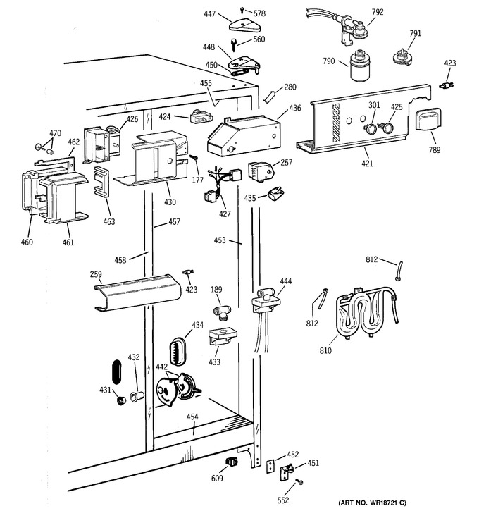 Diagram for TFX25PPBGBB