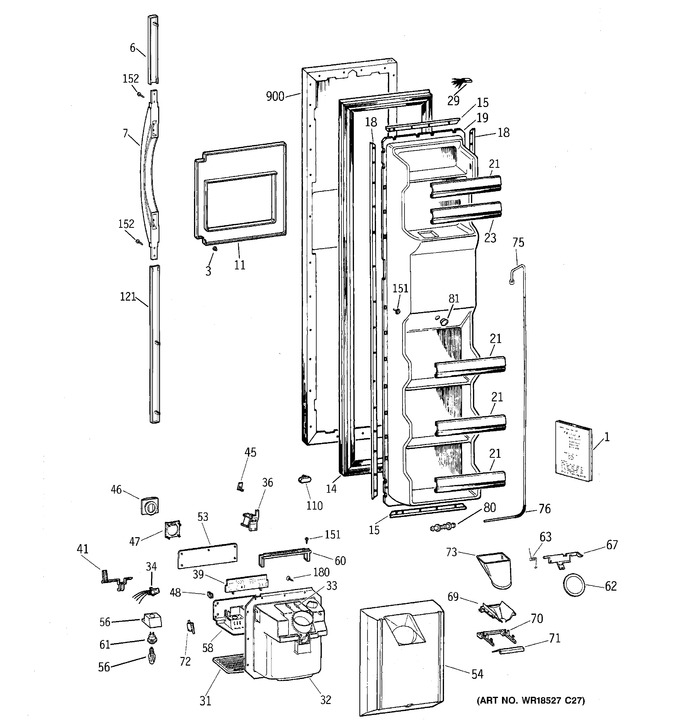 Diagram for TFX25VPBGAA