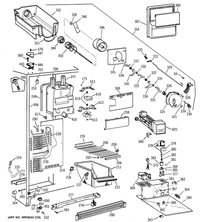 Diagram for TFX25ZPBGWW