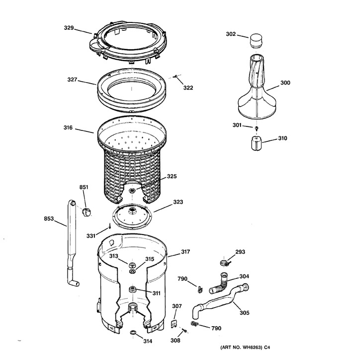 Diagram for WBXR1090A0WW