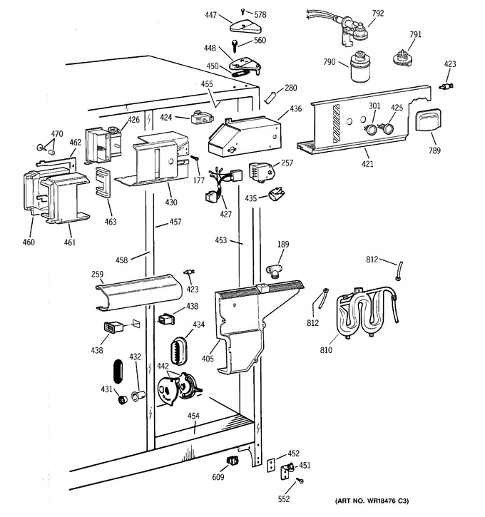 Diagram for TFS25PPBEBS