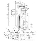 Diagram for 1 - Freezer Door
