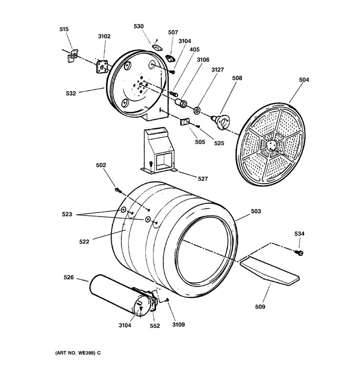 Diagram for DNSR475GY1AA