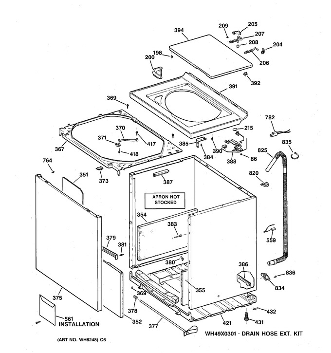 Diagram for WISR309DTBWW