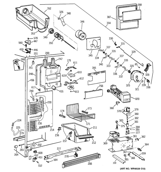 Diagram for TFB26SPDABS