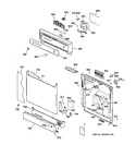 Diagram for 1 - Escutcheon & Door Assembly