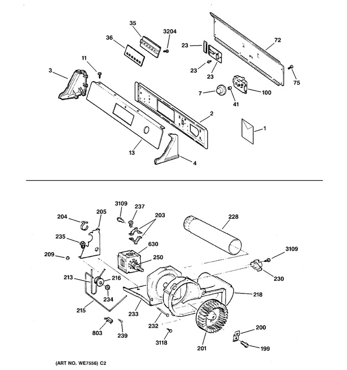 Diagram for DPSF495EW1WW