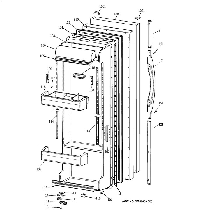 Diagram for TFS25PPBGBS