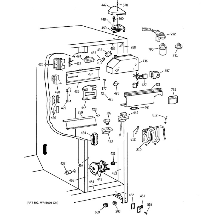 Diagram for TFX26CPDACC