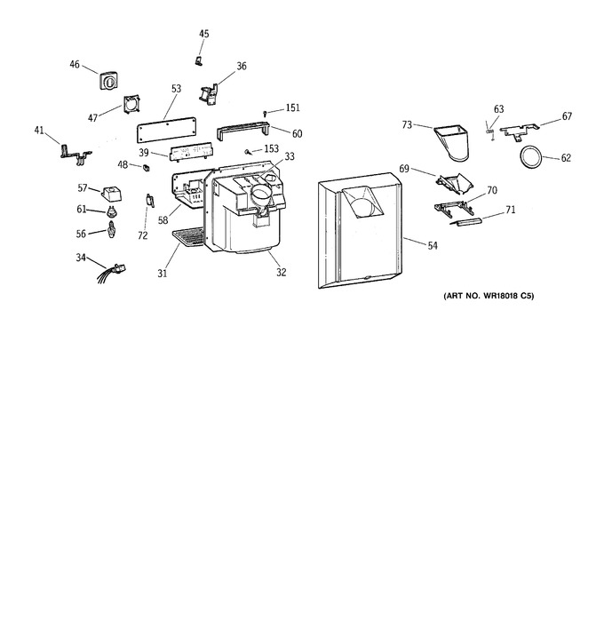 Diagram for TFX22CRDACC