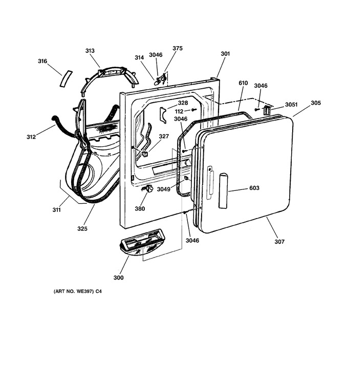 Diagram for DCXR463EA0AA