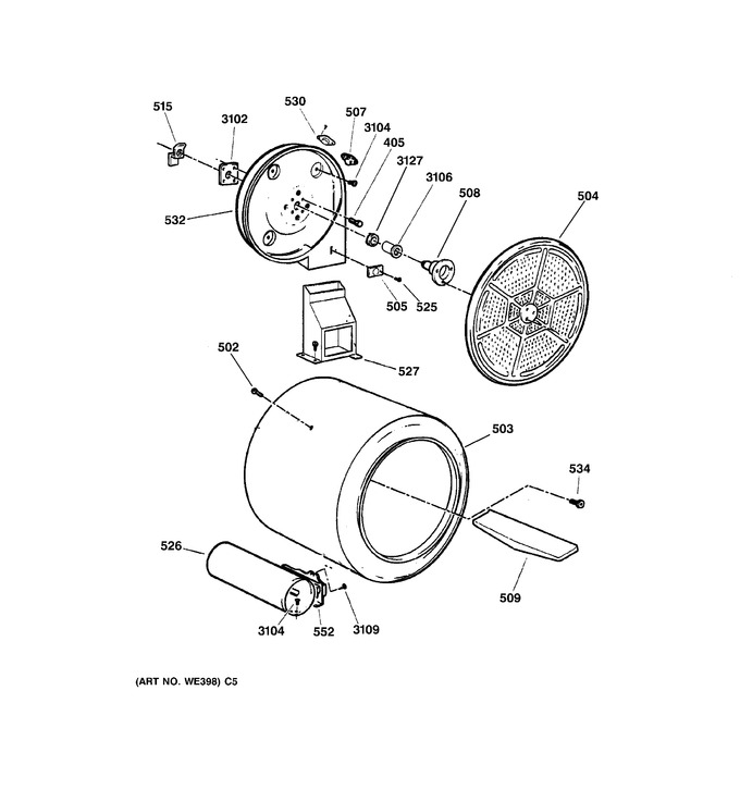 Diagram for DCSR483GA0WW