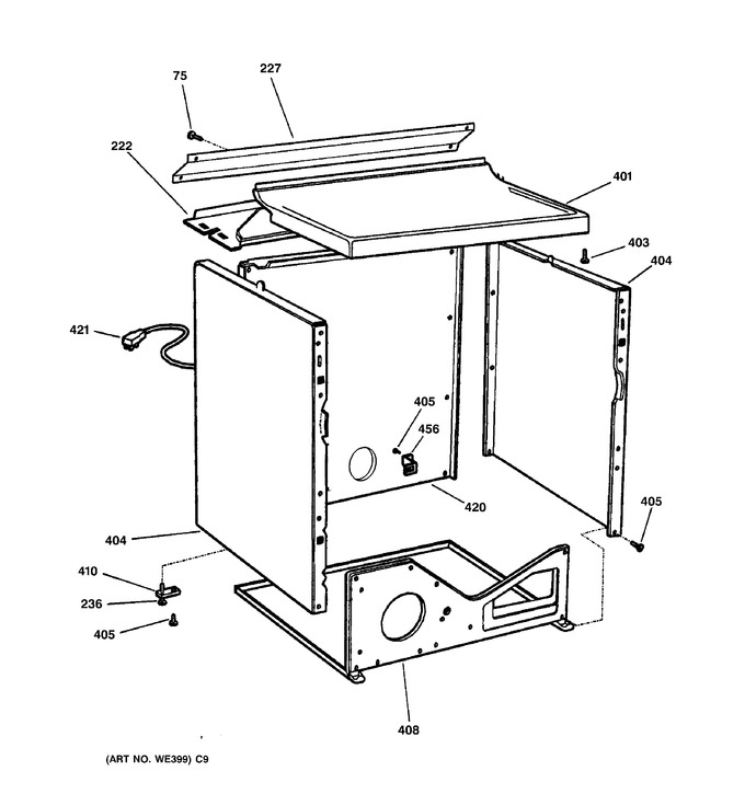 Diagram for DPSR405GA0AA