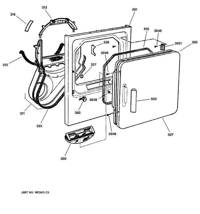 Diagram for NBXR453GV1AA