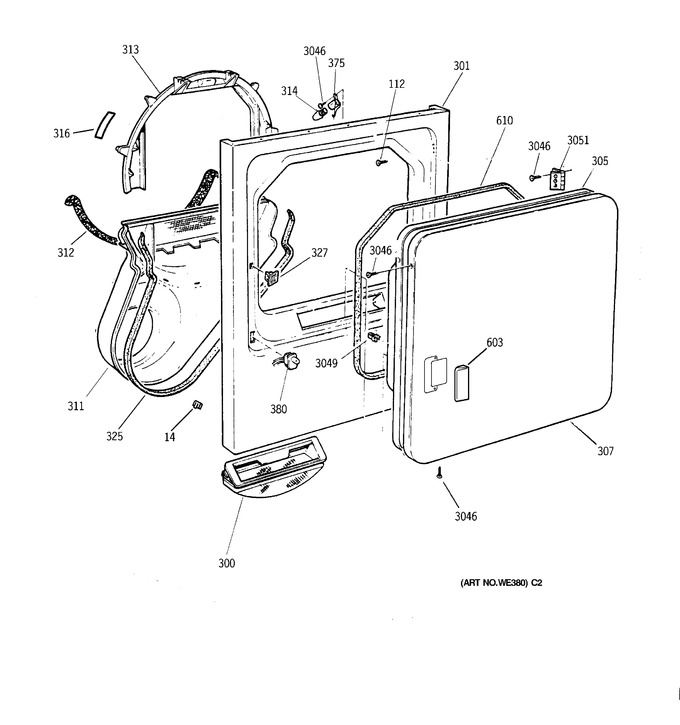 Diagram for NWXR473GV1WW