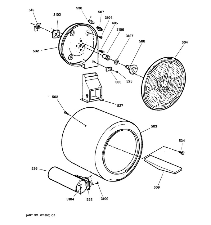 Diagram for NJSR453GW1AA