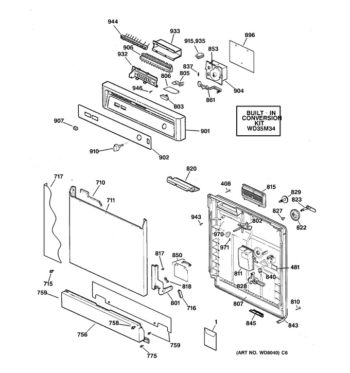 Diagram for GSC3430Z03WW