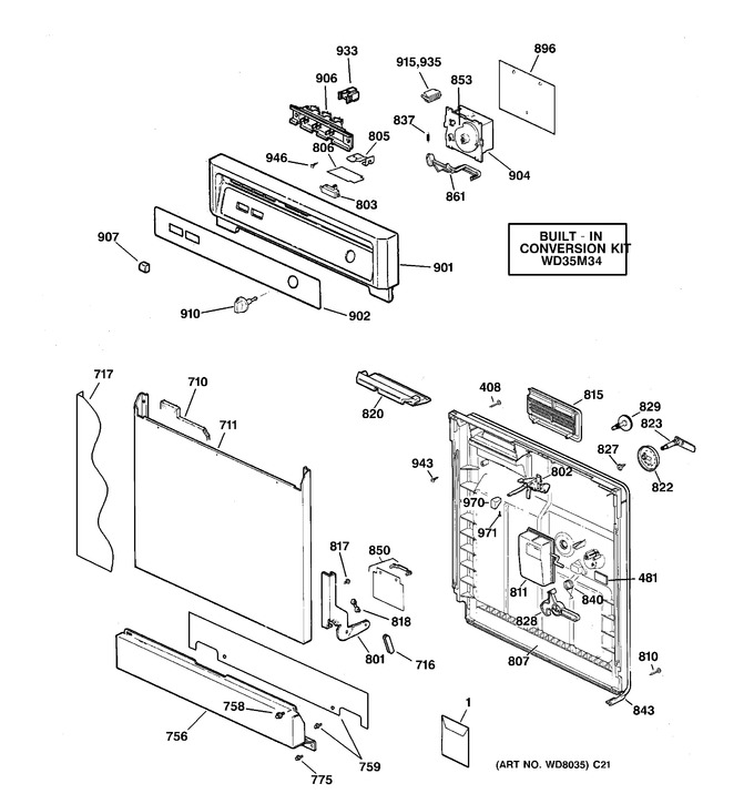Diagram for GSC3200Z03BL