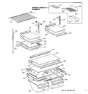 Diagram for 4 - Shelves & Drawers