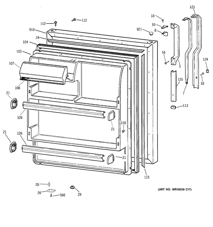 Diagram for CTG18GADARWW