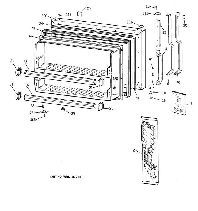 Diagram for CTG21GADARWW
